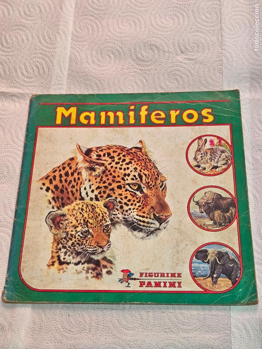 Coleccionismo &Aacute;lbum: Album Mamiferos Completo 240 cromos Cromo Crom Panini