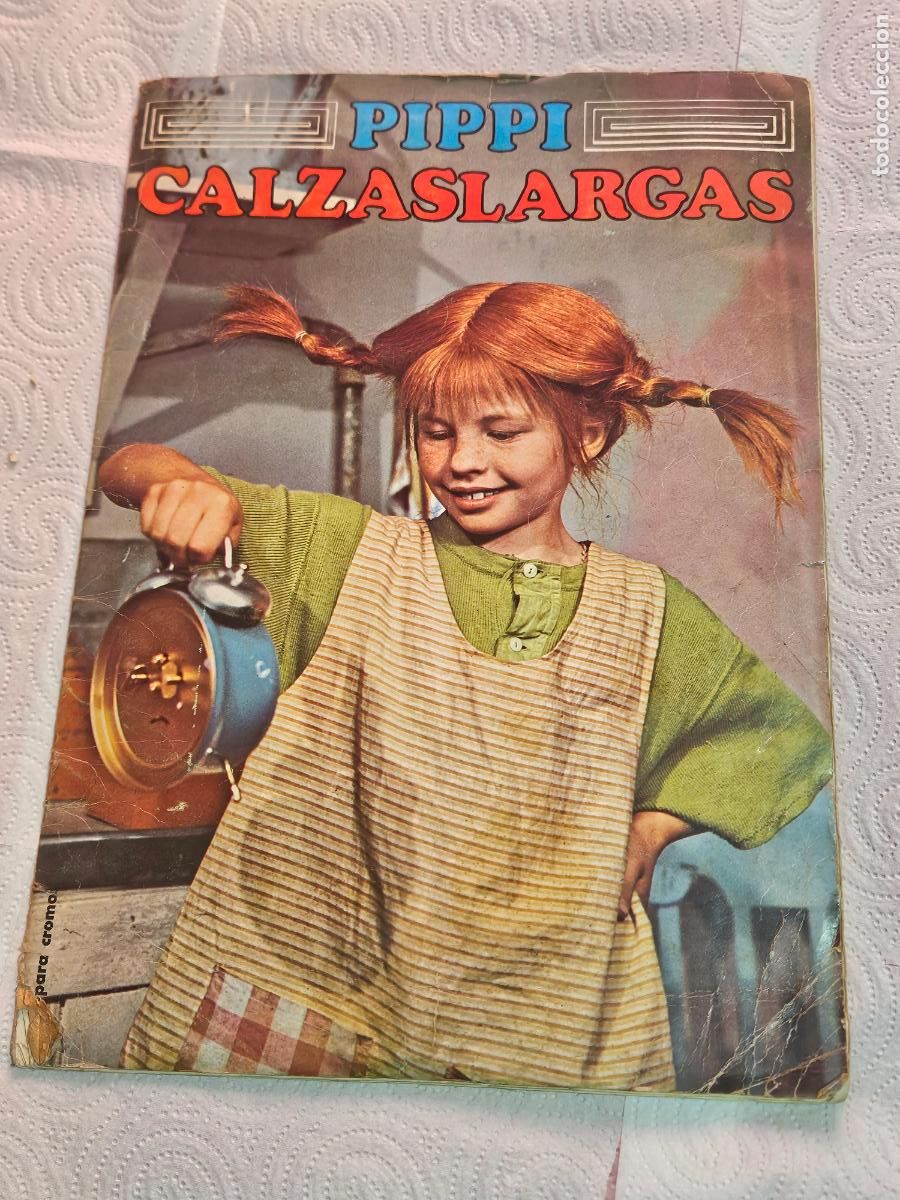 Coleccionismo &Aacute;lbum: ALBUM PIPPI CALZASLARGAS EDITORIAL FHER 1974 - FALTA 1 CROMO