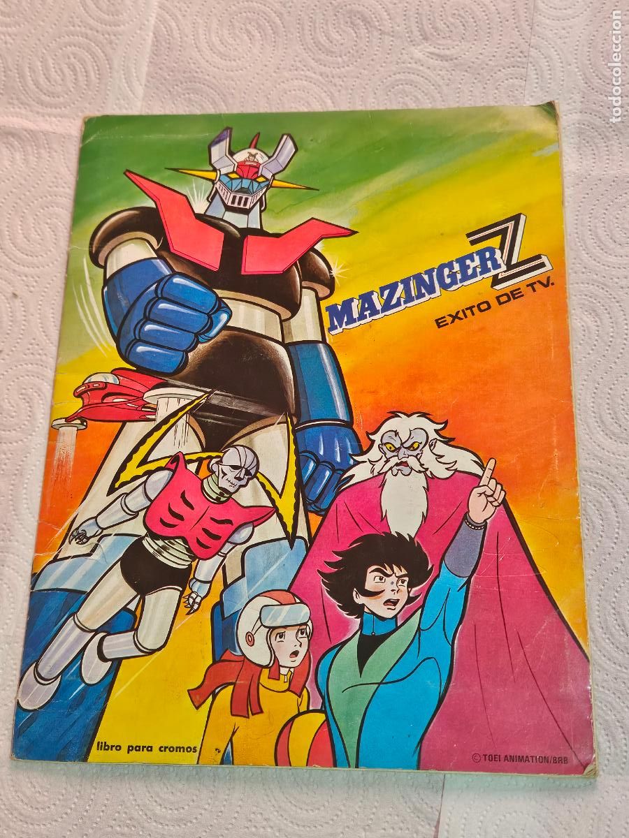 Coleccionismo &Aacute;lbum: ALBUM CROMOS MAZINGER Z EDITORIAL FHER COMPLETO