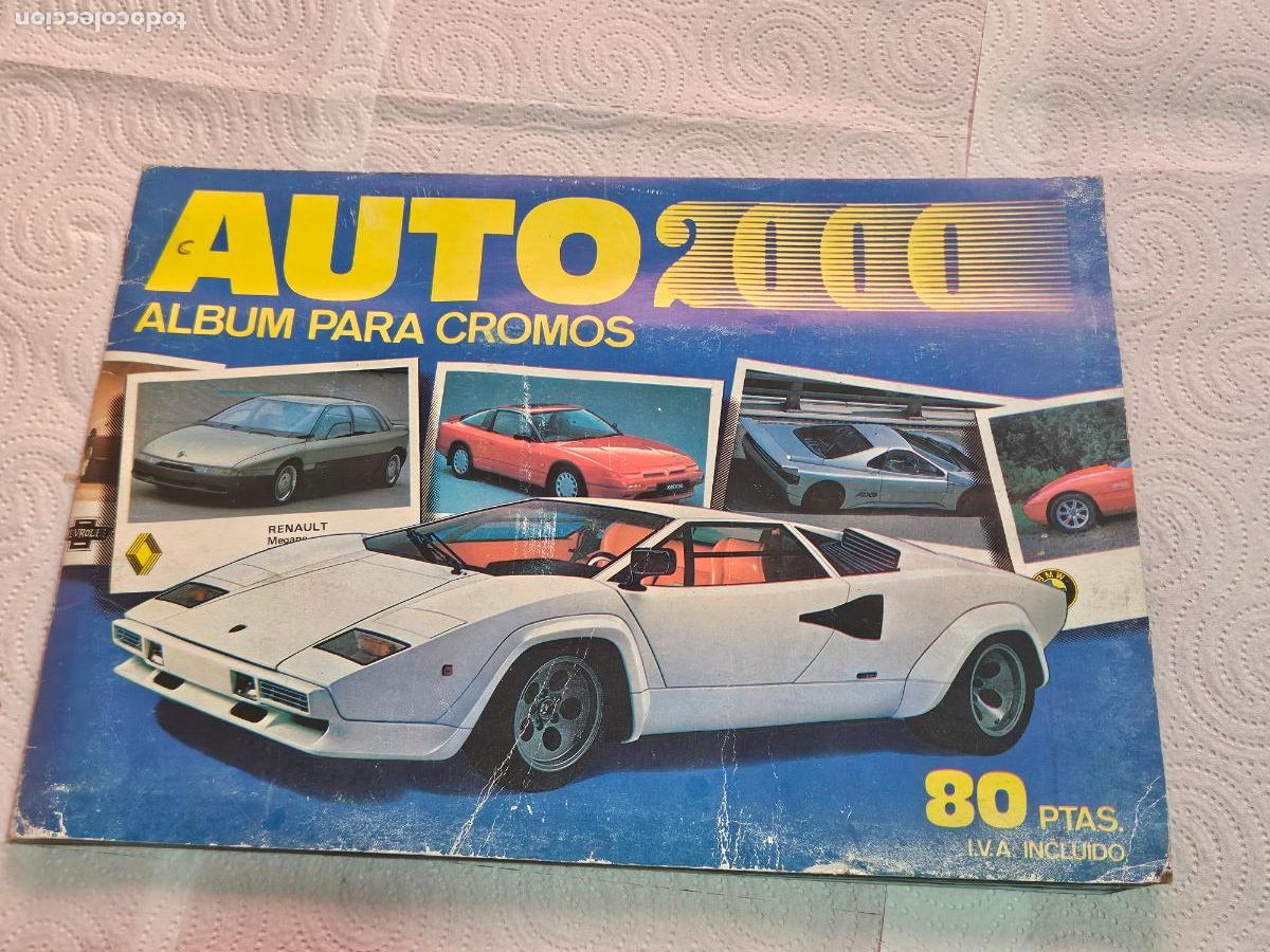 Coleccionismo &Aacute;lbum: album incompleto, Auto 2000 de comic Romo