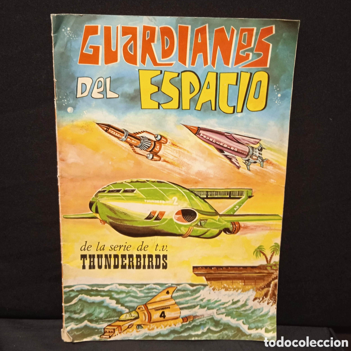 Coleccionismo &Aacute;lbum: &Aacute;LBUM COMPLETO GUARDIANES DEL ESPACIO (THUNDERBIRDS) 162 CROMOS