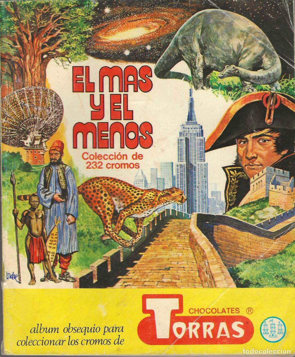 Coleccionismo &aacute;lbum: CHOCOLATES TORRAS -- EL M&Aacute;S Y EL MENOS -- COMPLETA - Foto 1