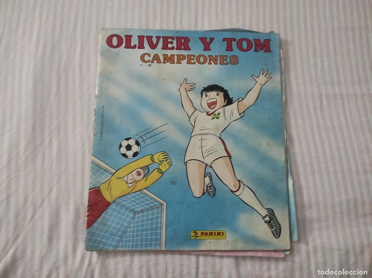 Coleccionismo &Aacute;lbum: ALBUM COMPLETO DE OLIVER Y TOM CAMPEONES ANIME ANTIGUO DE PANINI VER FOTOS