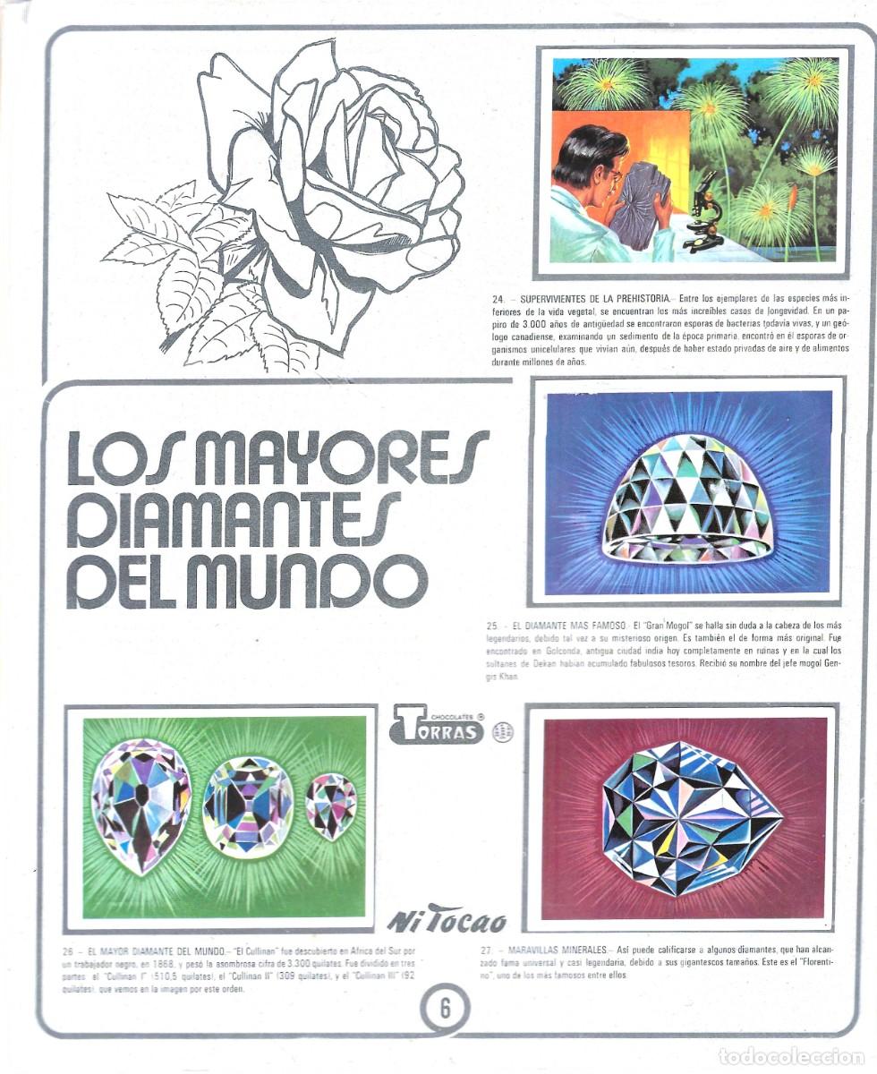 Coleccionismo &aacute;lbum: CHOCOLATES TORRAS -- EL M&Aacute;S Y EL MENOS -- COMPLETA - Foto 3