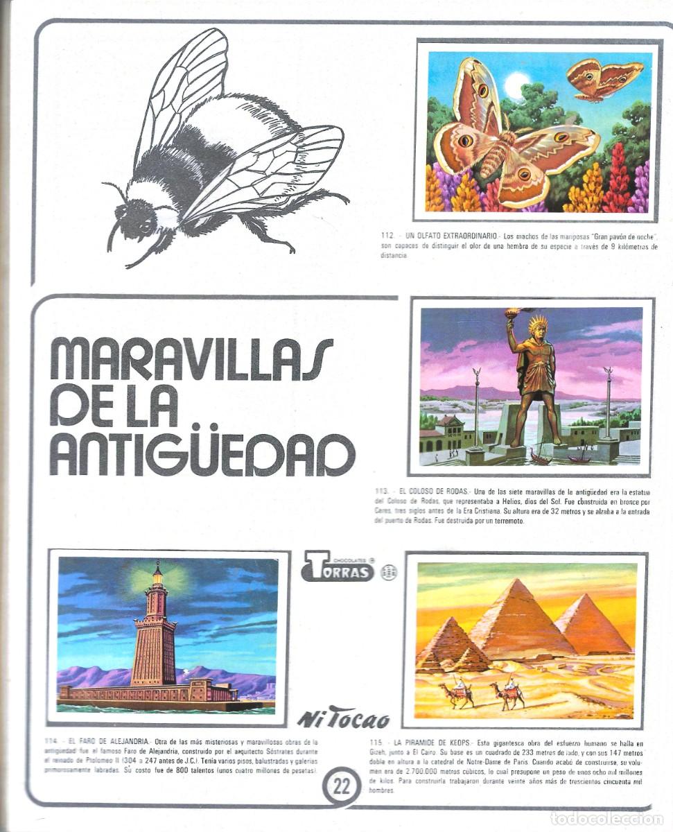 Coleccionismo &aacute;lbum: CHOCOLATES TORRAS -- EL M&Aacute;S Y EL MENOS -- COMPLETA - Foto 8