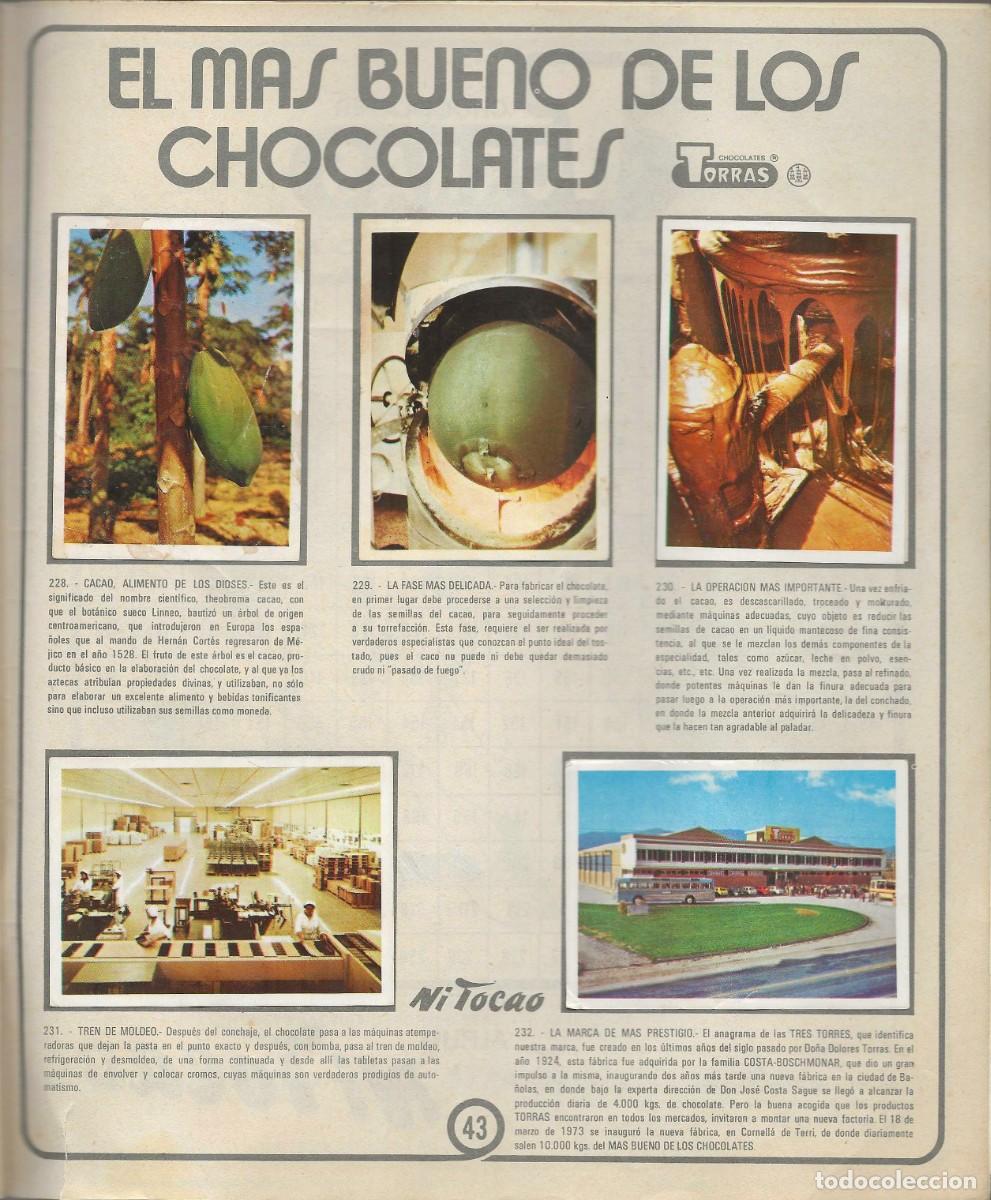 Coleccionismo &aacute;lbum: CHOCOLATES TORRAS -- EL M&Aacute;S Y EL MENOS -- COMPLETA - Foto 12
