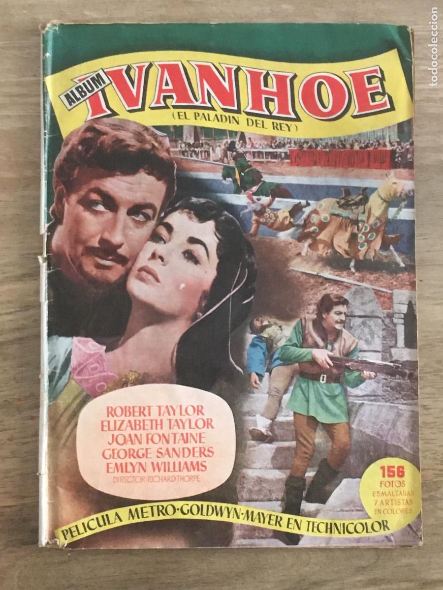 Coleccionismo &Aacute;lbum: ivanhoe editorial cliper album de cromos completo perfecto estado como nuevo