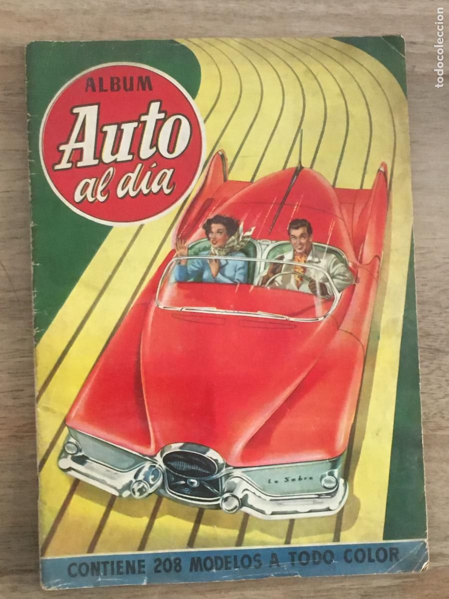 Coleccionismo &Aacute;lbum: auto al dia bruguera album de cromos completo perfecto estado como nuevo