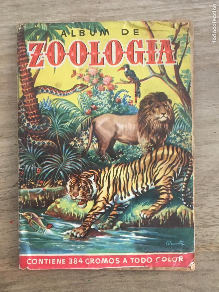 Coleccionismo &Aacute;lbum: zoologia album de cromos completo perfecto estado como nuevo