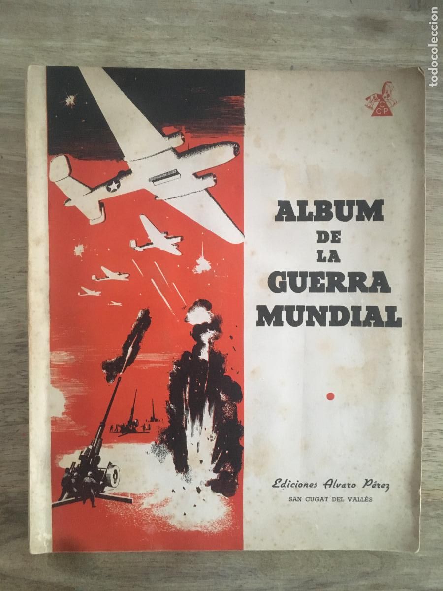 Coleccionismo &Aacute;lbum: guerra mundial album de cromos completo perfecto estado como nuevo