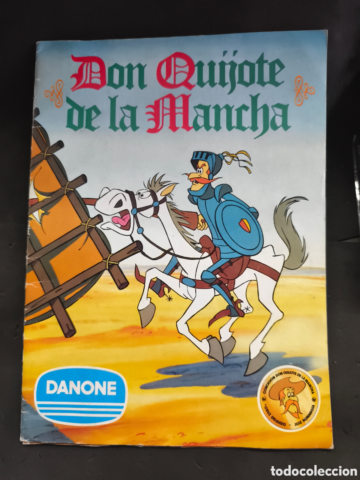 Coleccionismo &Aacute;lbum: Album completo don Quijote de la Mancha, Danone