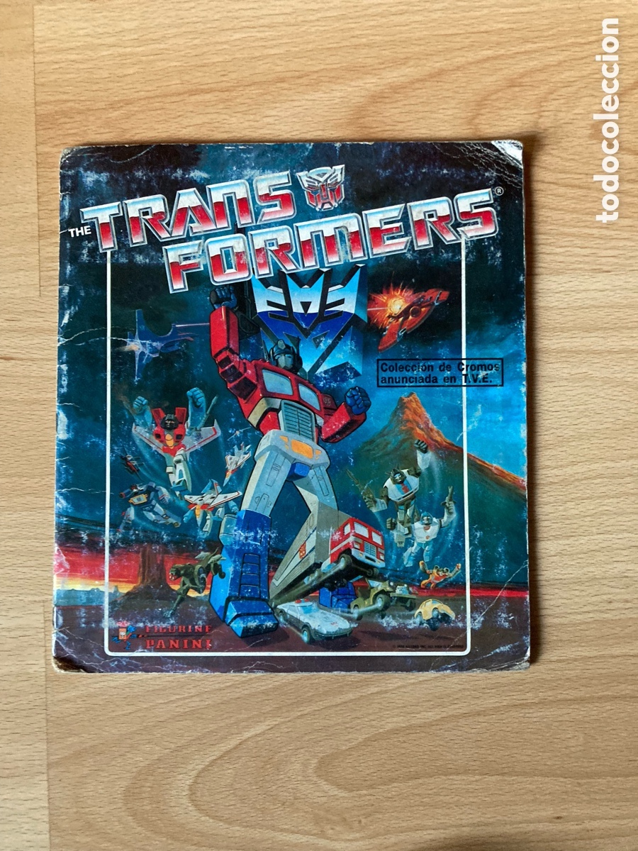 Collezionismo &Aacute;lbum: ALBUM CROMOS COMPLETO TRANSFORMERS