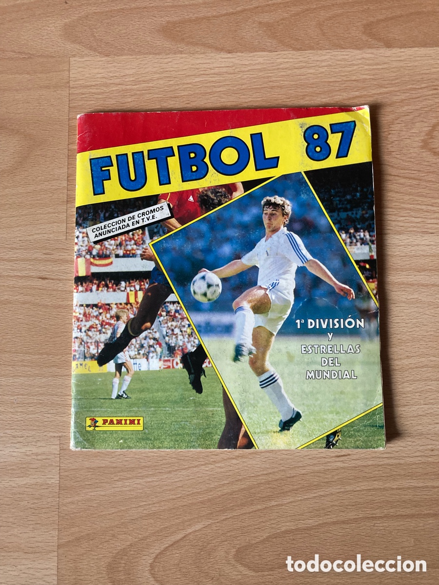 Collezionismo &Aacute;lbum: ALBUM CROMOS COMPLETO F&Uacute;TBOL 87 MARADONA