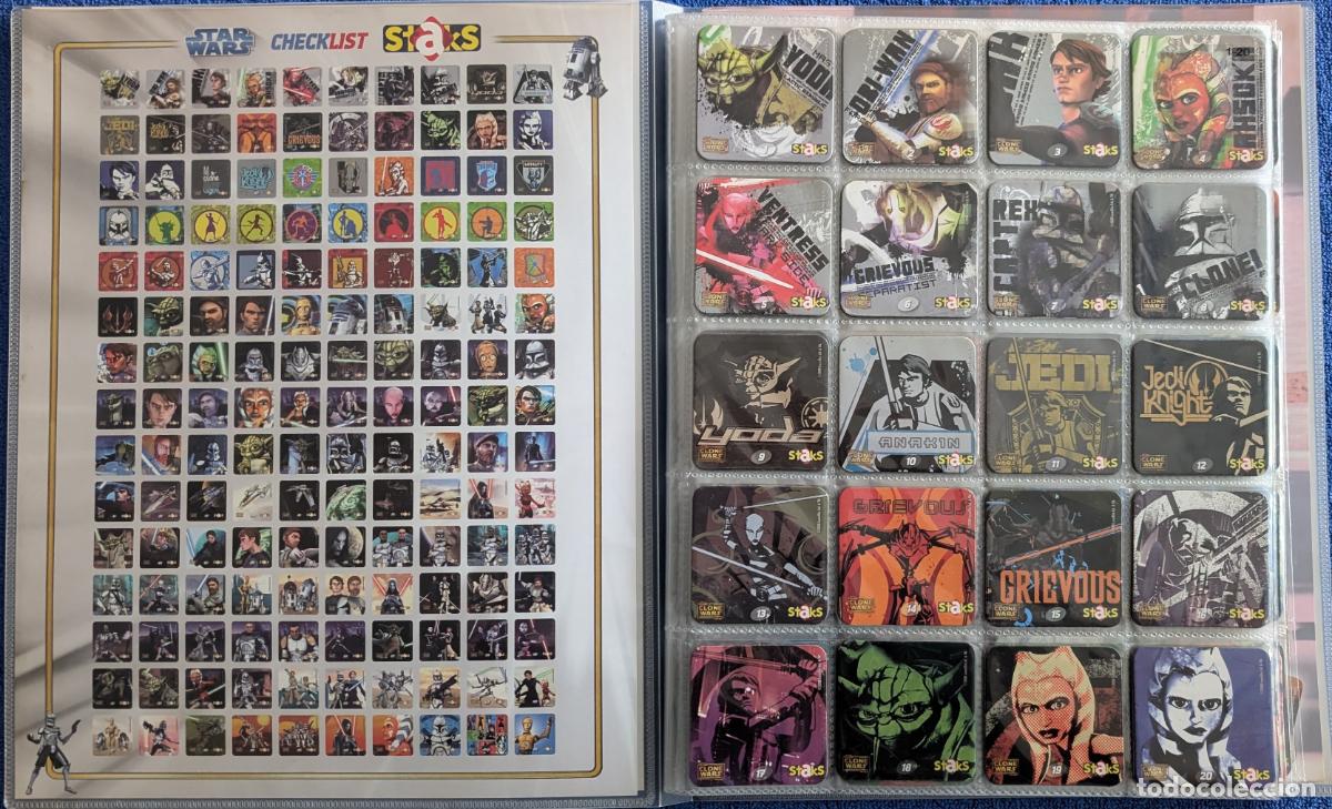 Coleccionismo &aacute;lbum: Star Wars - Clone Wars - Stacks - Panini (2008) &iexcl;Completo! - Foto 2