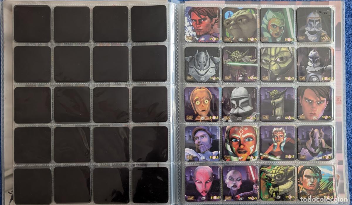 Coleccionismo &aacute;lbum: Star Wars - Clone Wars - Stacks - Panini (2008) &iexcl;Completo! - Foto 5