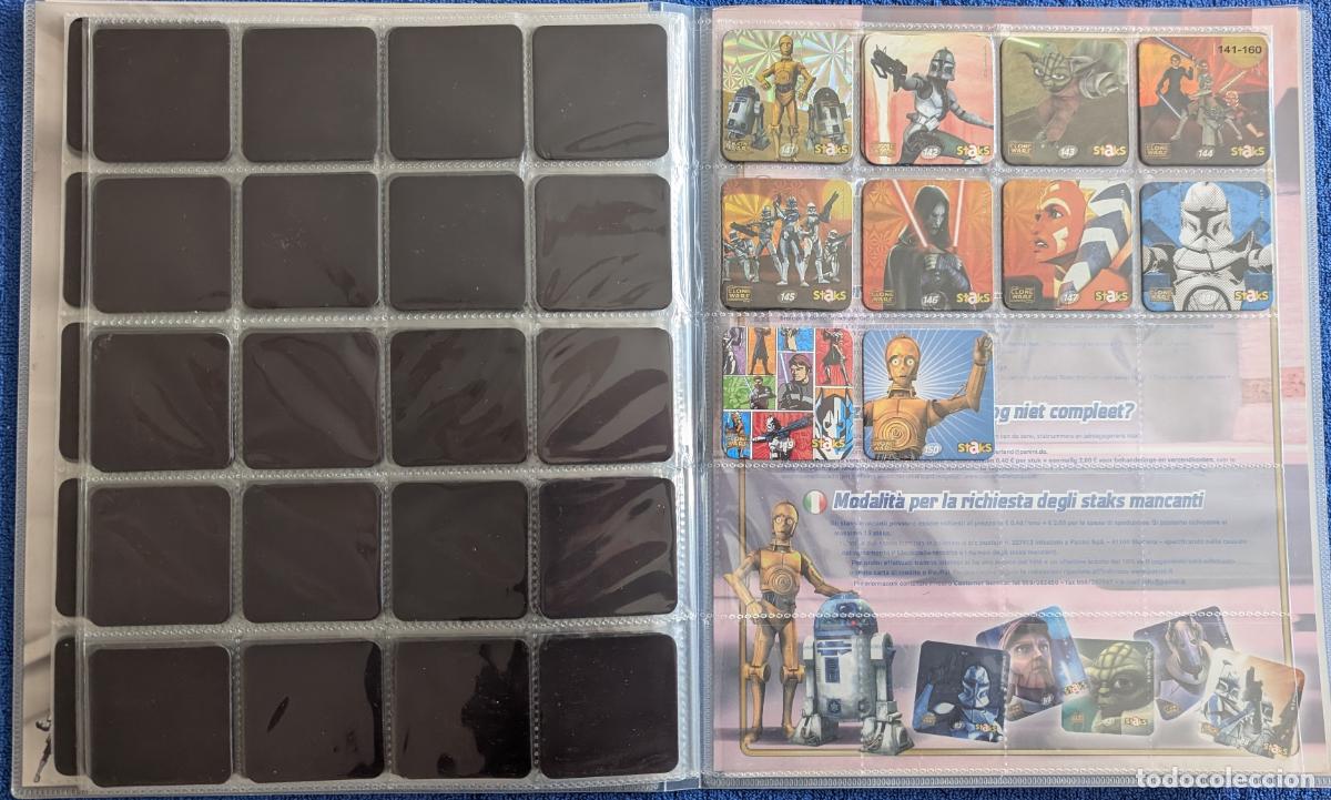 Coleccionismo &aacute;lbum: Star Wars - Clone Wars - Stacks - Panini (2008) &iexcl;Completo! - Foto 8