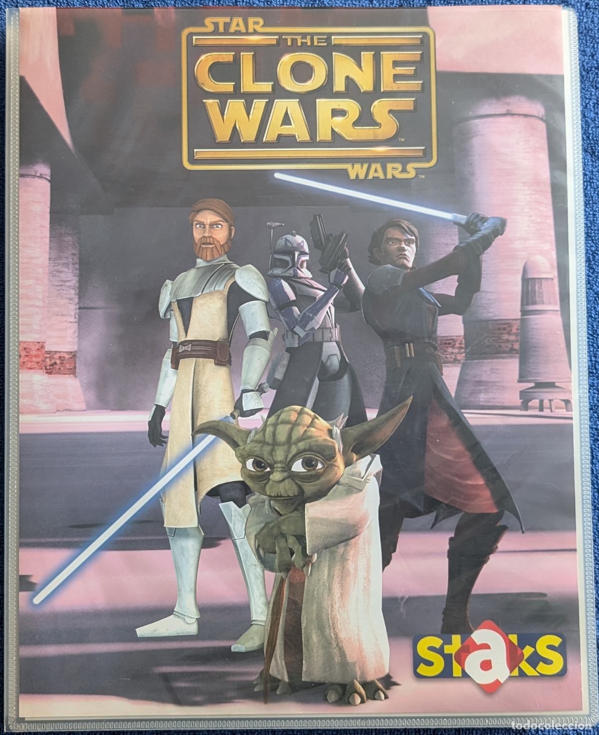 Coleccionismo &aacute;lbum: Star Wars - Clone Wars - Stacks - Panini (2008) &iexcl;Completo! - Foto 1