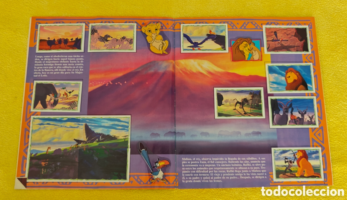Coleccionismo &aacute;lbum: Album el Rey Le&oacute;n Panini - Foto 3