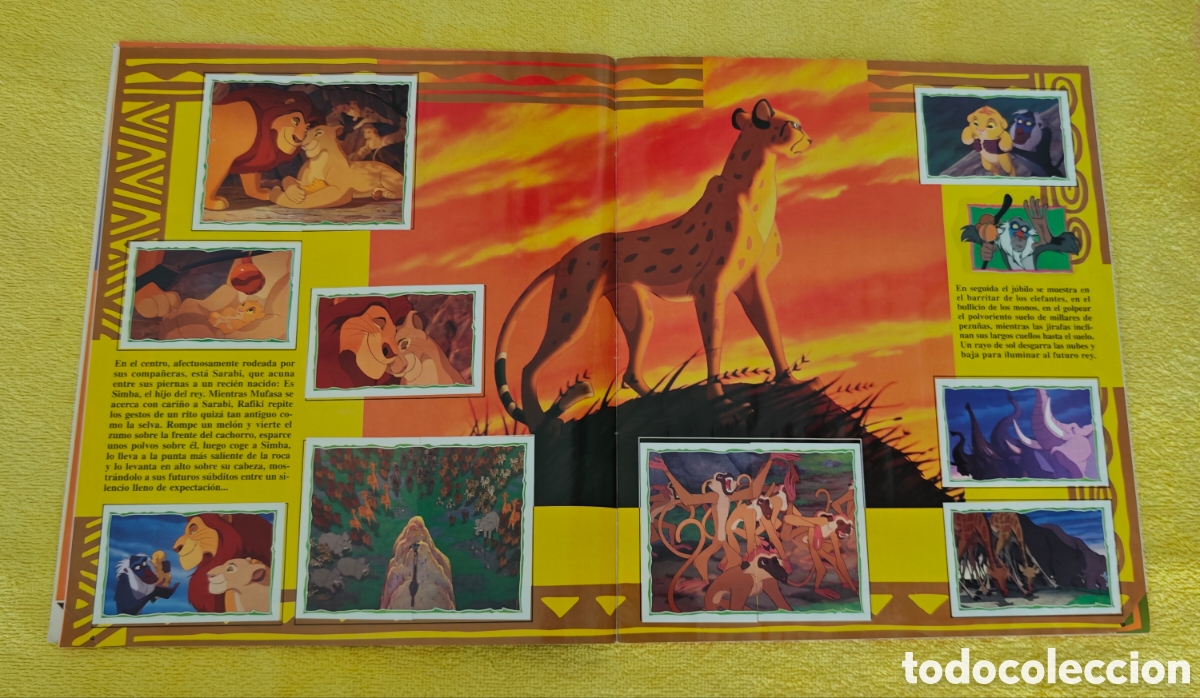 Coleccionismo &aacute;lbum: Album el Rey Le&oacute;n Panini - Foto 4