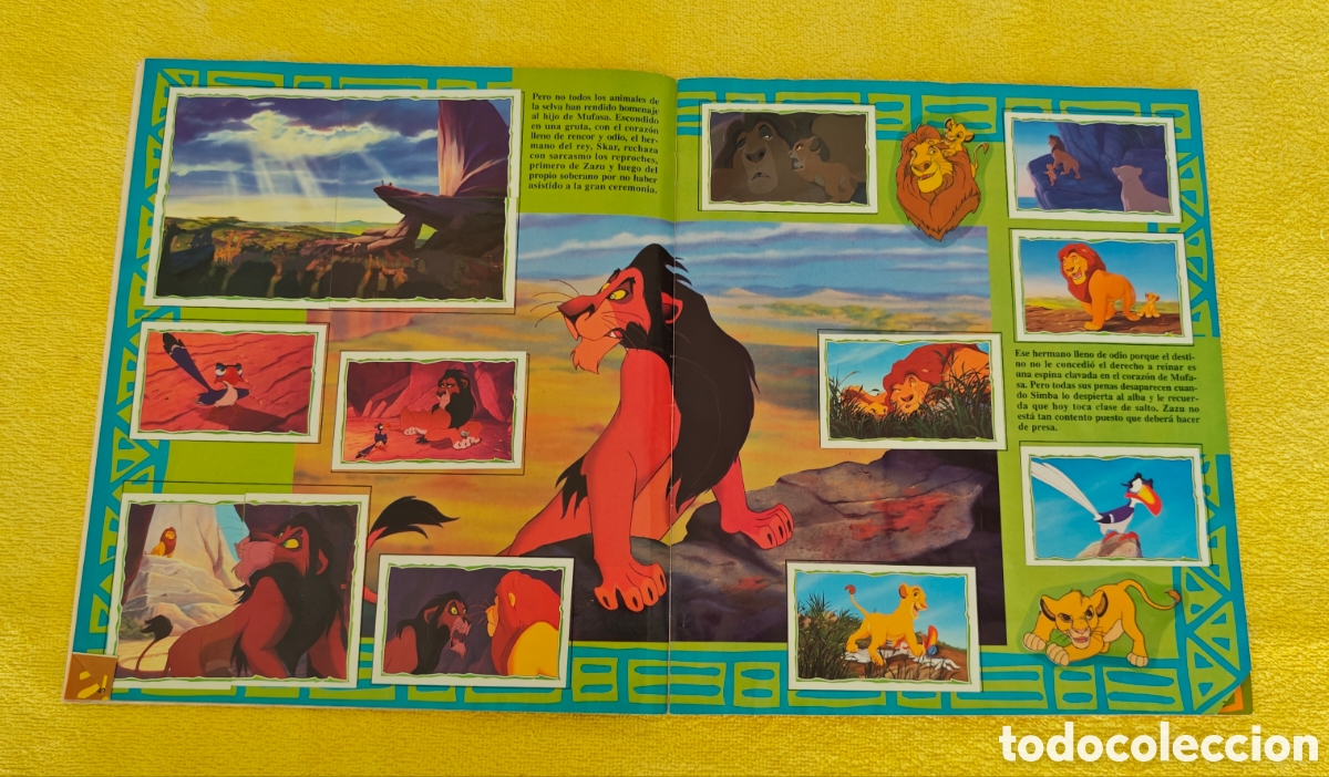 Coleccionismo &aacute;lbum: Album el Rey Le&oacute;n Panini - Foto 5