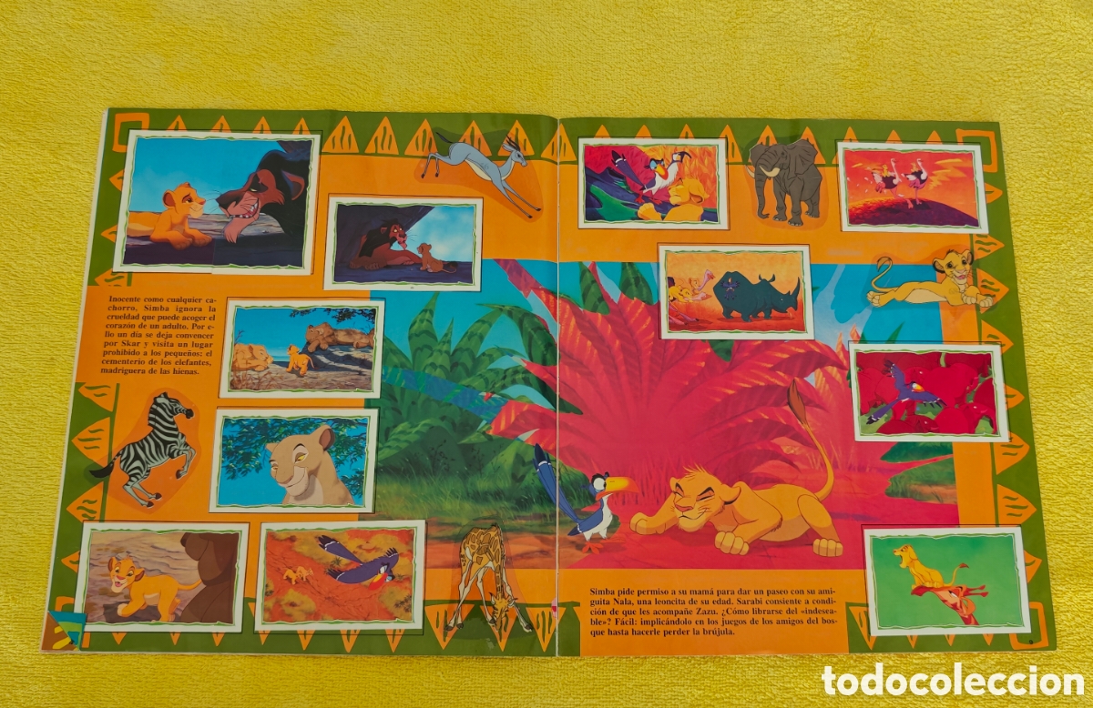 Coleccionismo &aacute;lbum: Album el Rey Le&oacute;n Panini - Foto 6