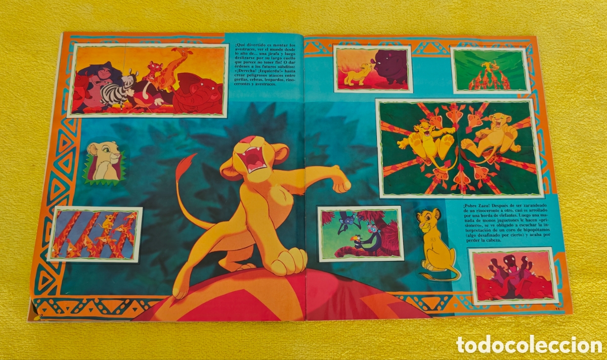Coleccionismo &aacute;lbum: Album el Rey Le&oacute;n Panini - Foto 7