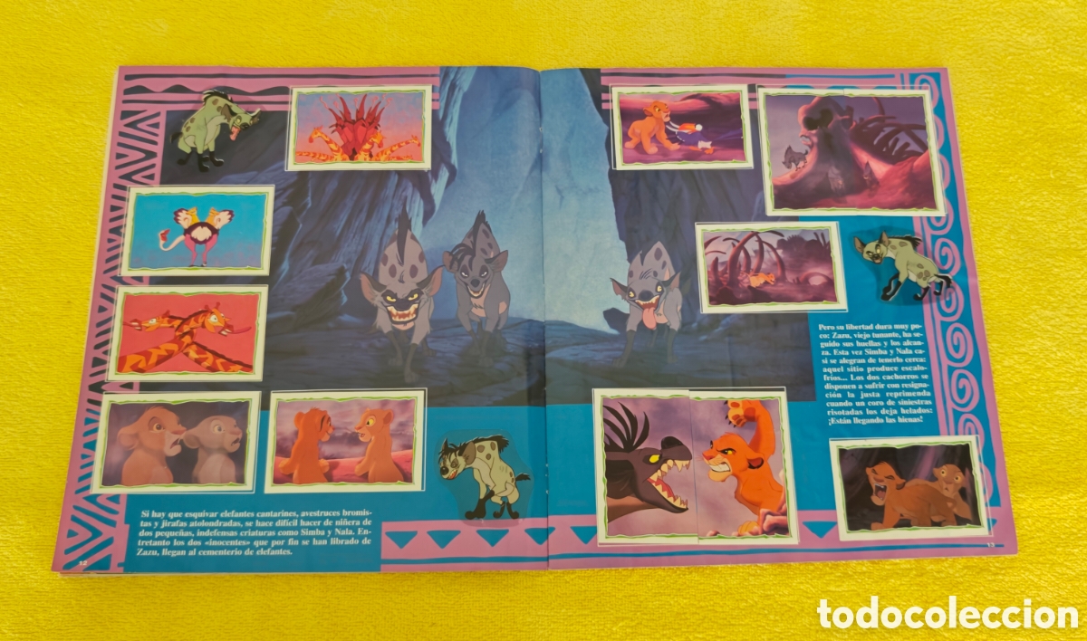 Coleccionismo &aacute;lbum: Album el Rey Le&oacute;n Panini - Foto 8