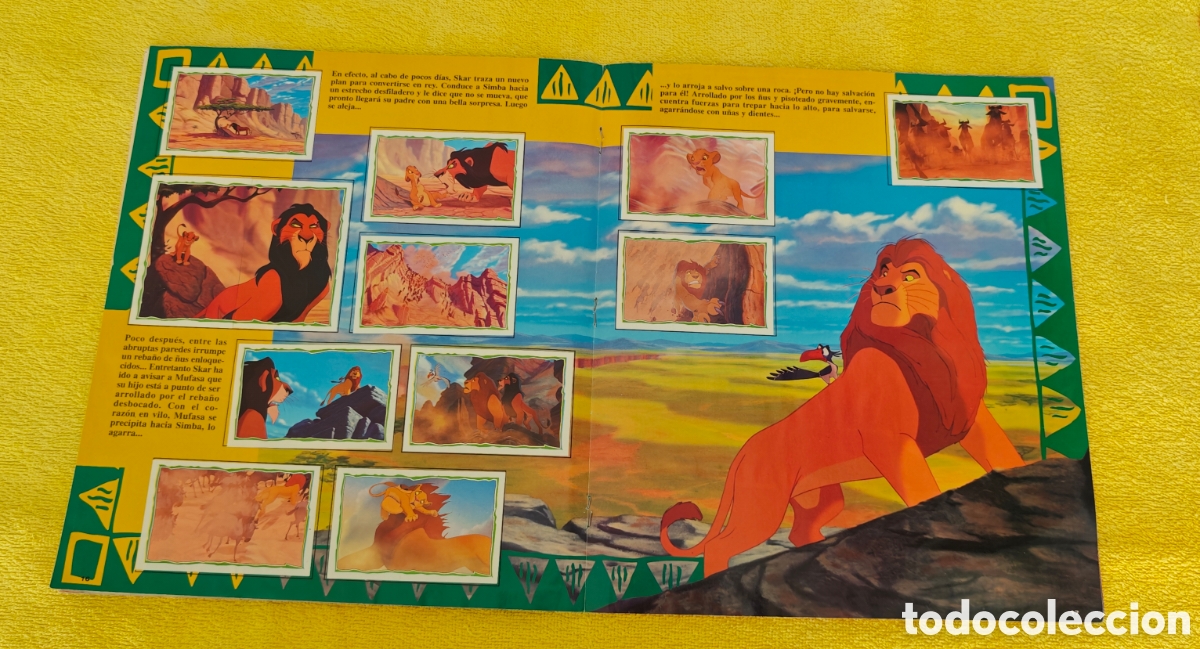 Coleccionismo &aacute;lbum: Album el Rey Le&oacute;n Panini - Foto 10