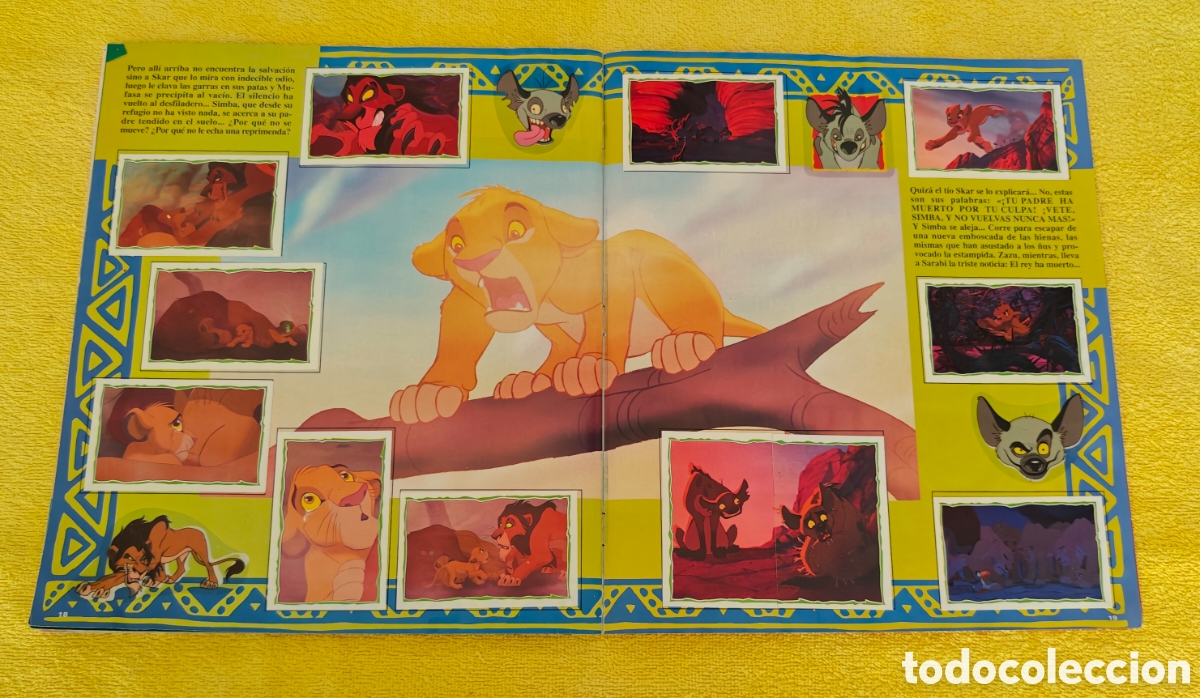 Coleccionismo &aacute;lbum: Album el Rey Le&oacute;n Panini - Foto 11