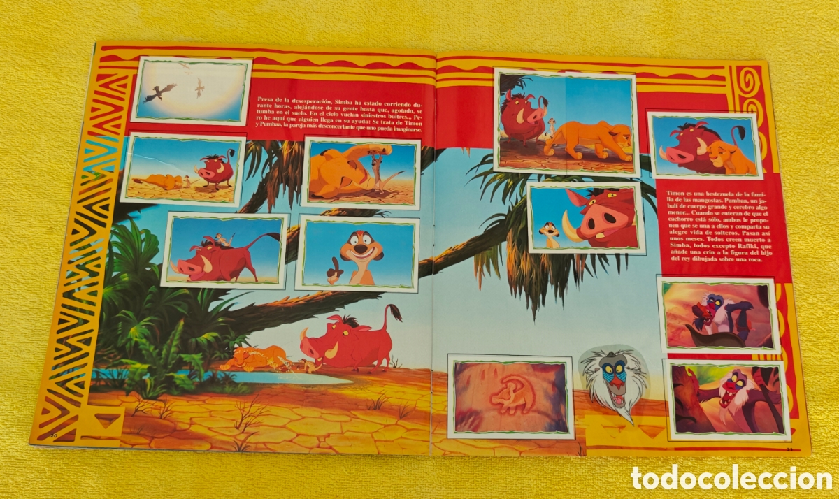 Coleccionismo &aacute;lbum: Album el Rey Le&oacute;n Panini - Foto 12