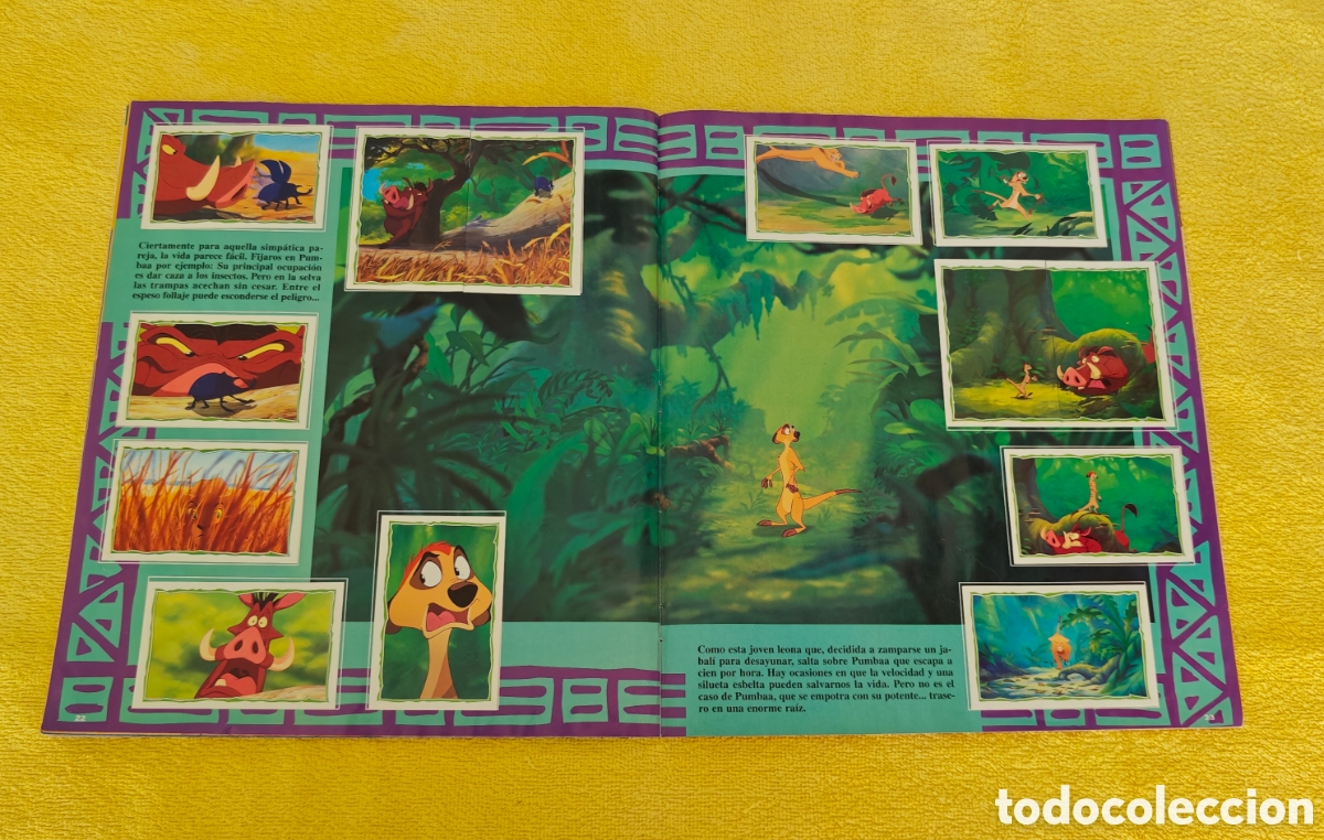 Coleccionismo &aacute;lbum: Album el Rey Le&oacute;n Panini - Foto 13
