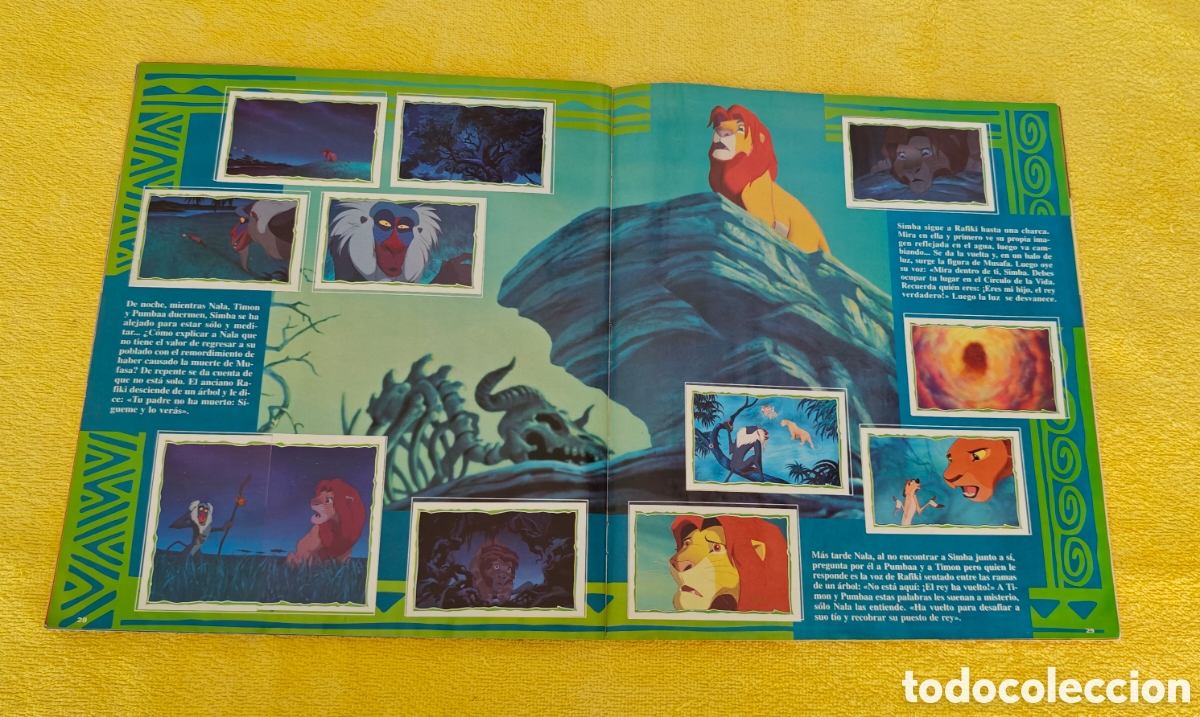 Coleccionismo &aacute;lbum: Album el Rey Le&oacute;n Panini - Foto 16