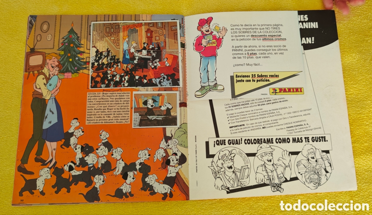 Coleccionismo &aacute;lbum: Album 101 D&aacute;lmatas (Panini) - Foto 18