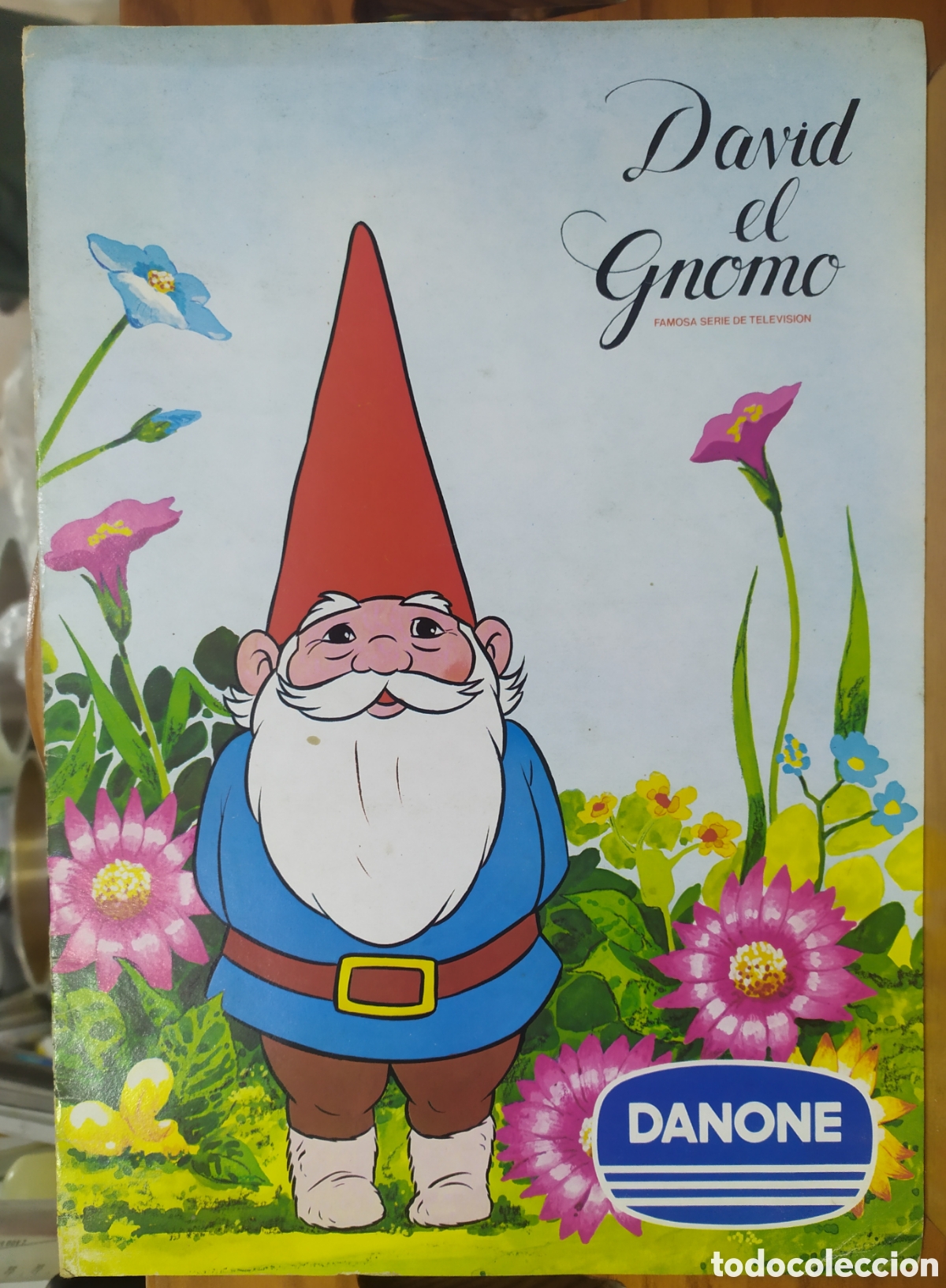Coleccionismo &Aacute;lbum: &Aacute;lbum completo de David el Gnomo de Danone del a&ntilde;o 1985