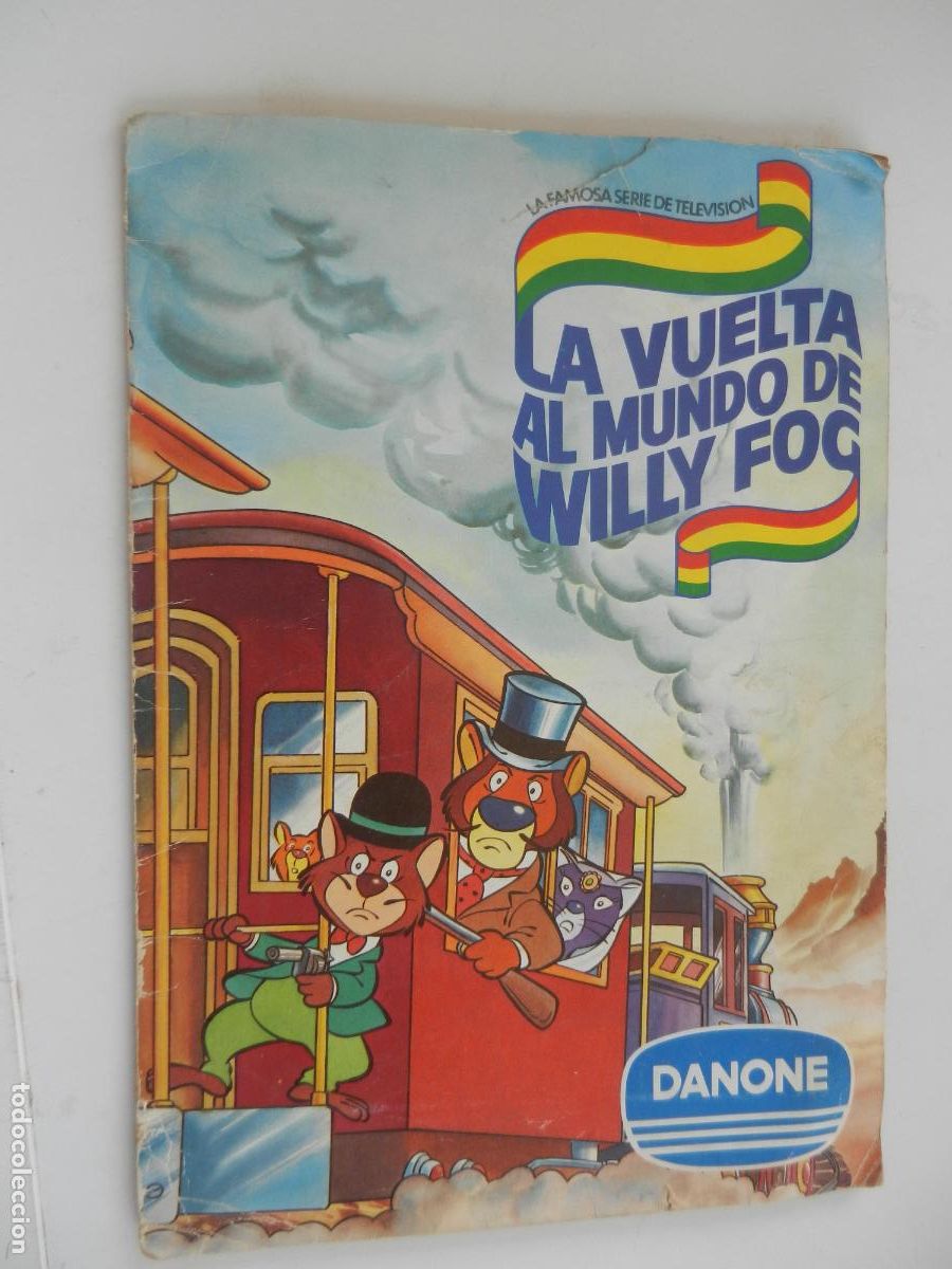Coleccionismo &Aacute;lbum: LA VUELTA AL MUNDO DE WILLY FOG - DANONE 1983 - &Aacute;LBUM COMPLETO.