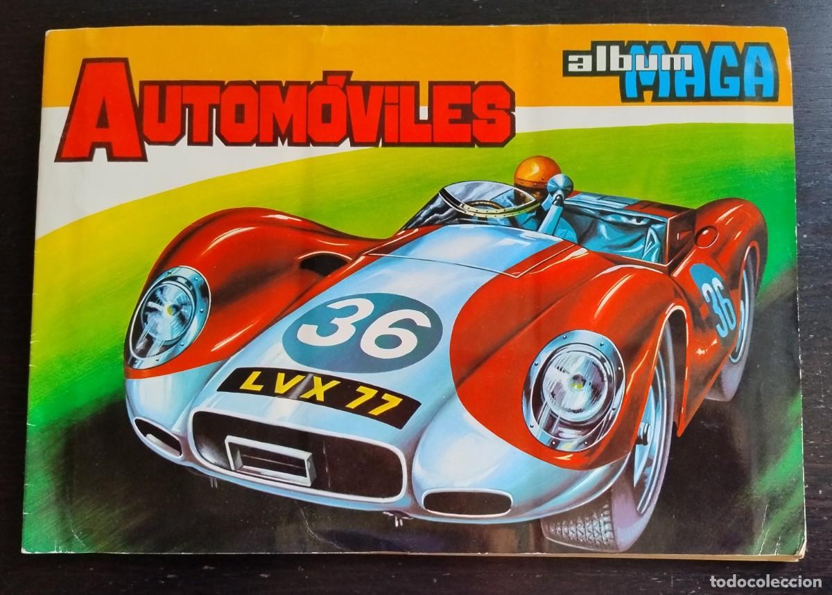 Coleccionismo &Aacute;lbum: &Aacute;lbum Autom&oacute;viles. Edit. maga 1972. Completo 216 cromos