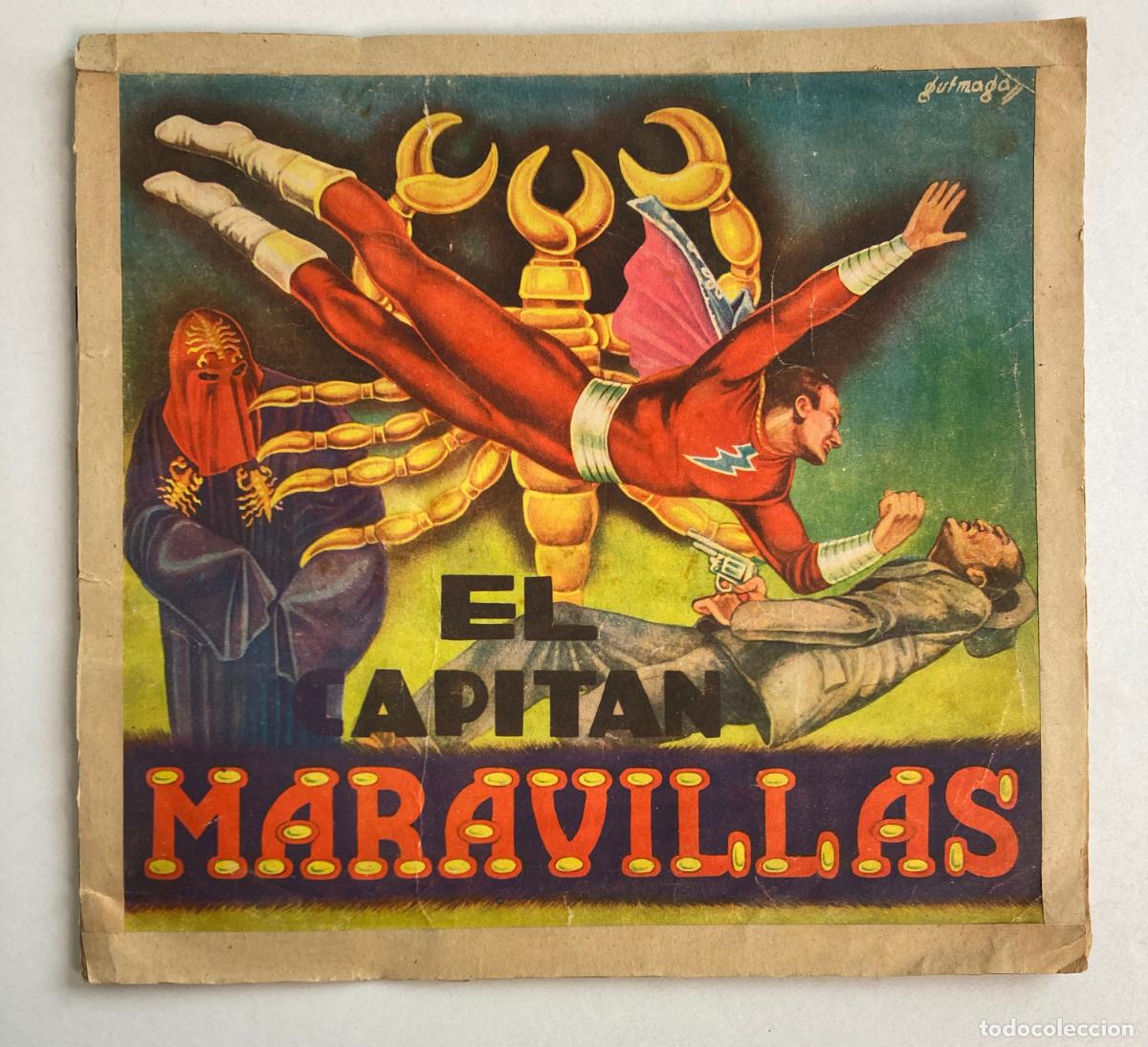 Coleccionismo &Aacute;lbum: EL CAPITAN MARAVILLAS, FHER 1943 - ORIGINAL, COMPLETO, TODO FOTOGRAFIADO