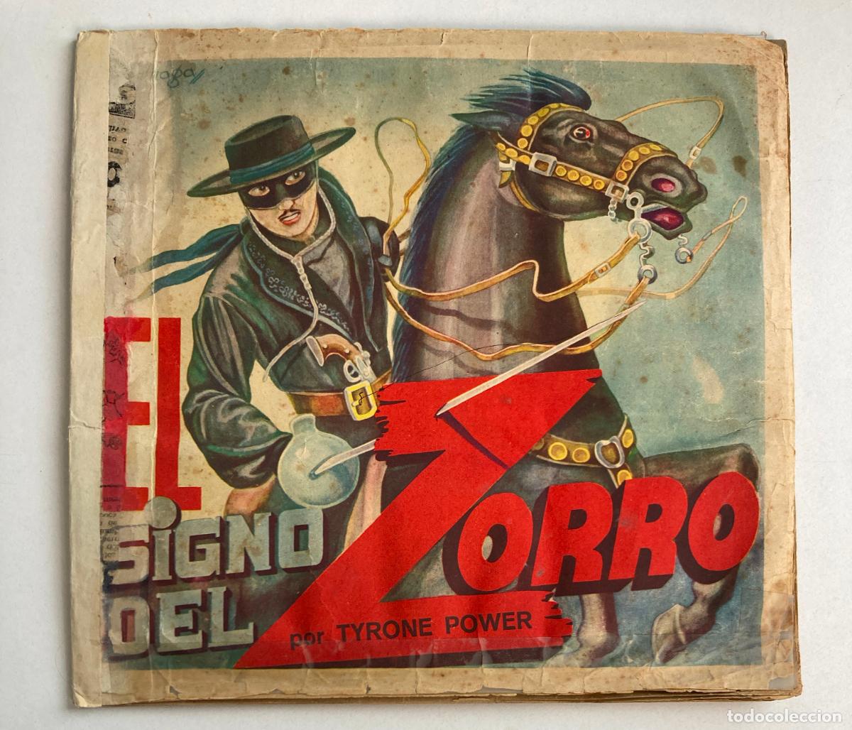 Coleccionismo &Aacute;lbum: EL SIGNO DEL ZORRO, FHER 1944 - ORIGINAL, COMPLETO, TODO FOTOGRAFIADO