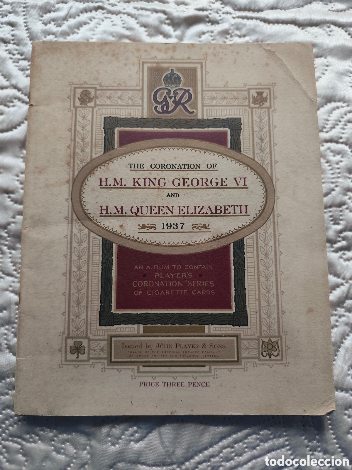 Coleccionismo &Aacute;lbum: &Aacute;lbum completo Coronaci&oacute;n George VI y Elizabeth 1937