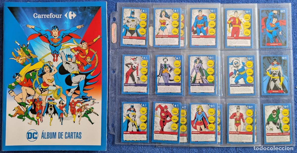 Coleccionismo &Aacute;lbum: DC - Album de cartas - Carrefour (2023) &iexcl;Completo!
