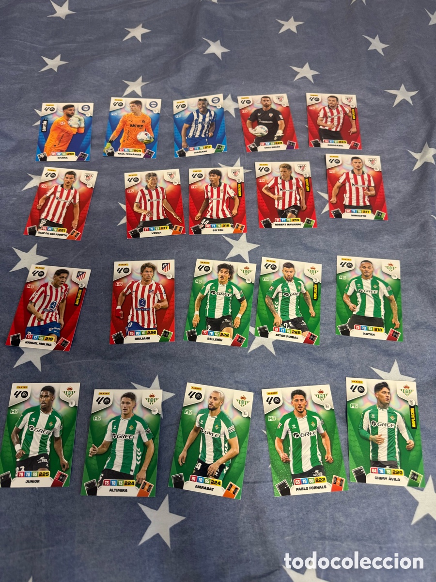 Coleccionismo &Aacute;lbum: Lote 202 cartas Adrenalyn xl 2025-2026