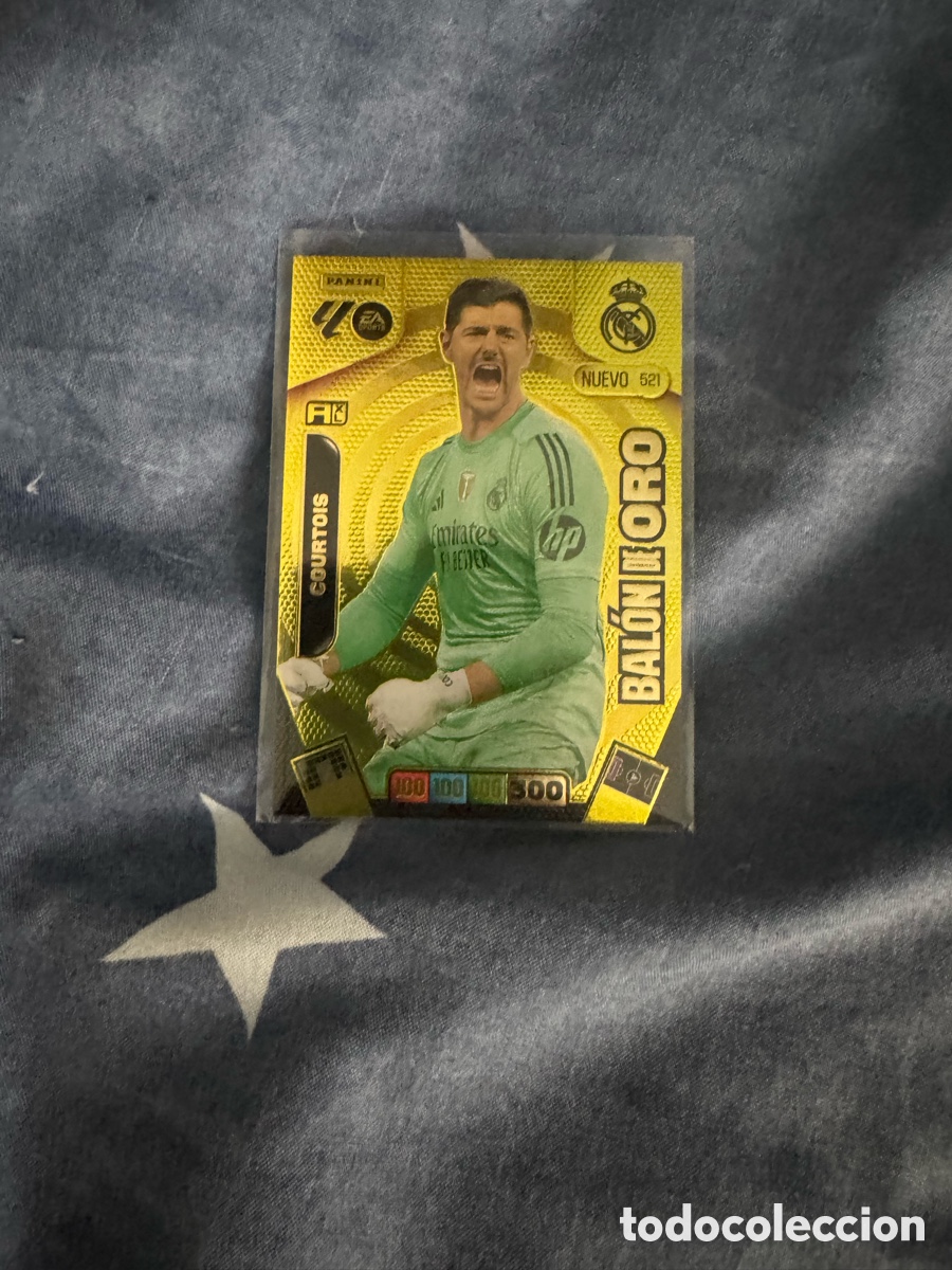 Coleccionismo &Aacute;lbum: Bal&oacute;n de oro courtois -Adrenalyn xl 2025-2026