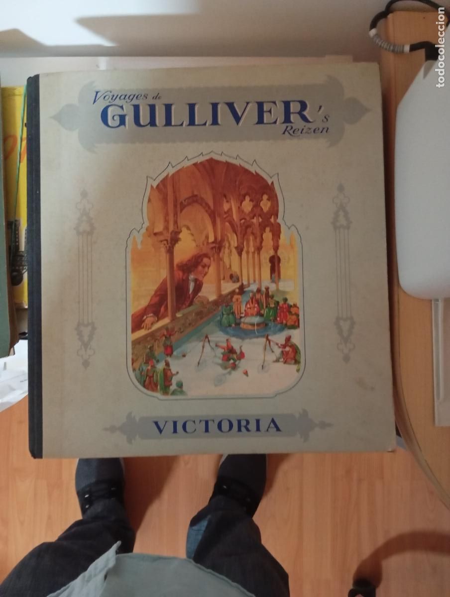 Coleccionismo &Aacute;lbum: Album de cromos Los viajes de Gulliver completo