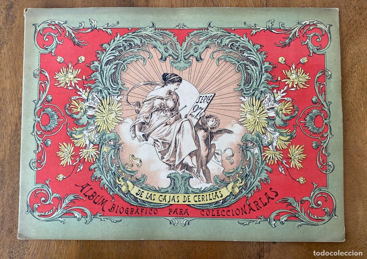 Coleccionismo &Aacute;lbum: &Aacute;lbum de Cajas de Cerillas. Serie 27. Poetisas y Escritoras. Completo 75 fototipias. RARO AS&Iacute;