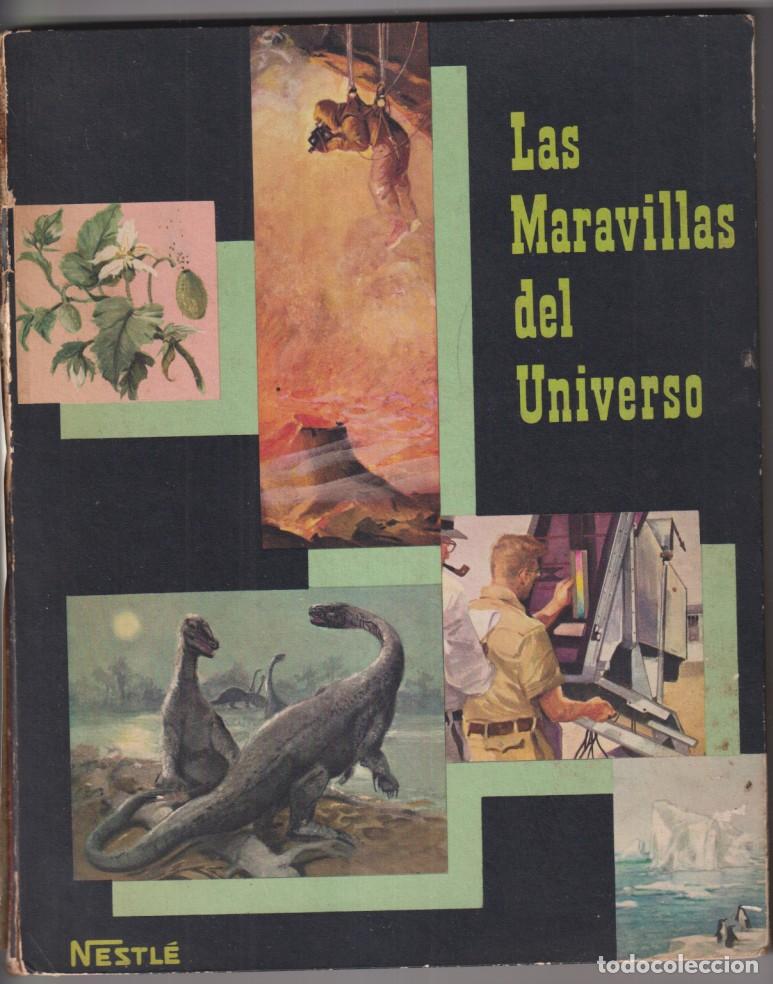 Coleccionismo &Aacute;lbum: &Aacute;lbum las maravillas del universo II. Nestl&eacute; 1957. A falta de 8 cromos