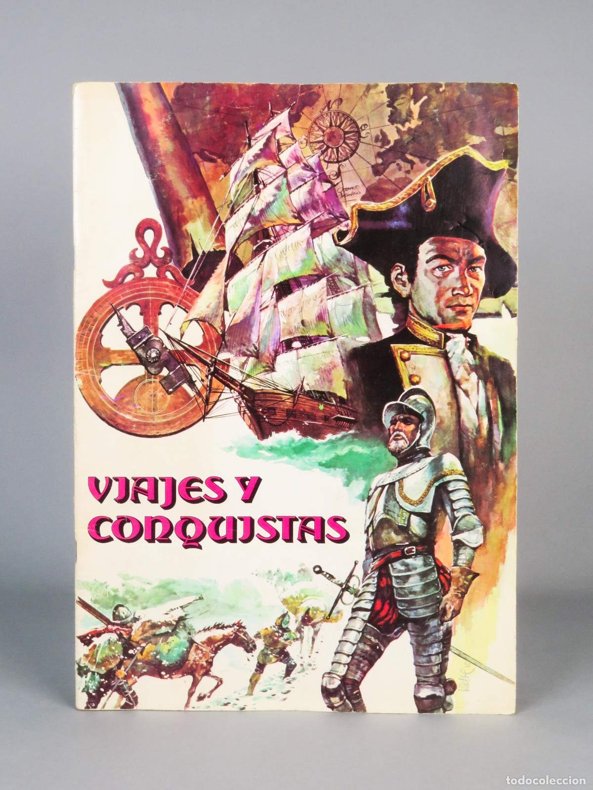 Coleccionismo &Aacute;lbum: Viajes y conquistas Ruiz Romero 1976 &aacute;lbum completo 264 cromos