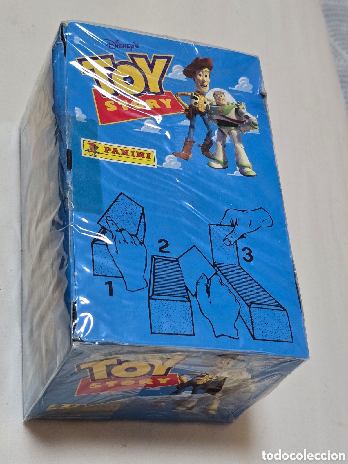Coleccionismo &Aacute;lbum: Caja 100 sobres cromos Toy Story Panini 1995