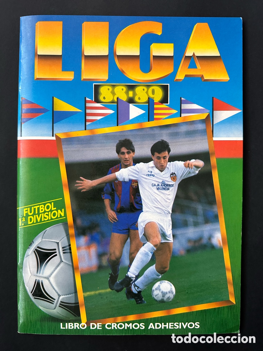 Coleccionismo &Aacute;lbum: &Aacute;LBUM LIGA ESTE 88 89 COMPLETO.