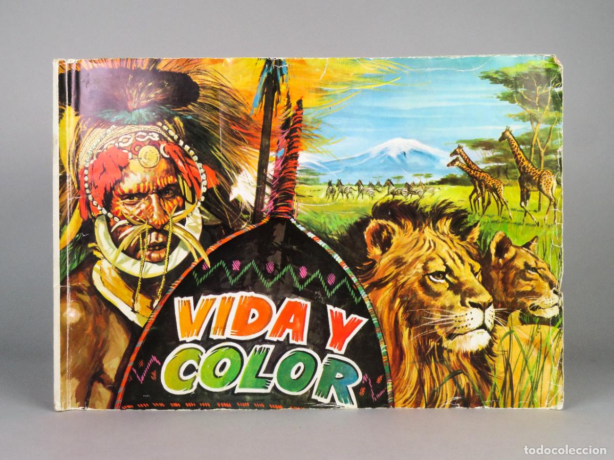 Coleccionismo &Aacute;lbum: Vida y Color Albumes Espa&ntilde;oles SA 1970 &aacute;lbum completo 507 cromos