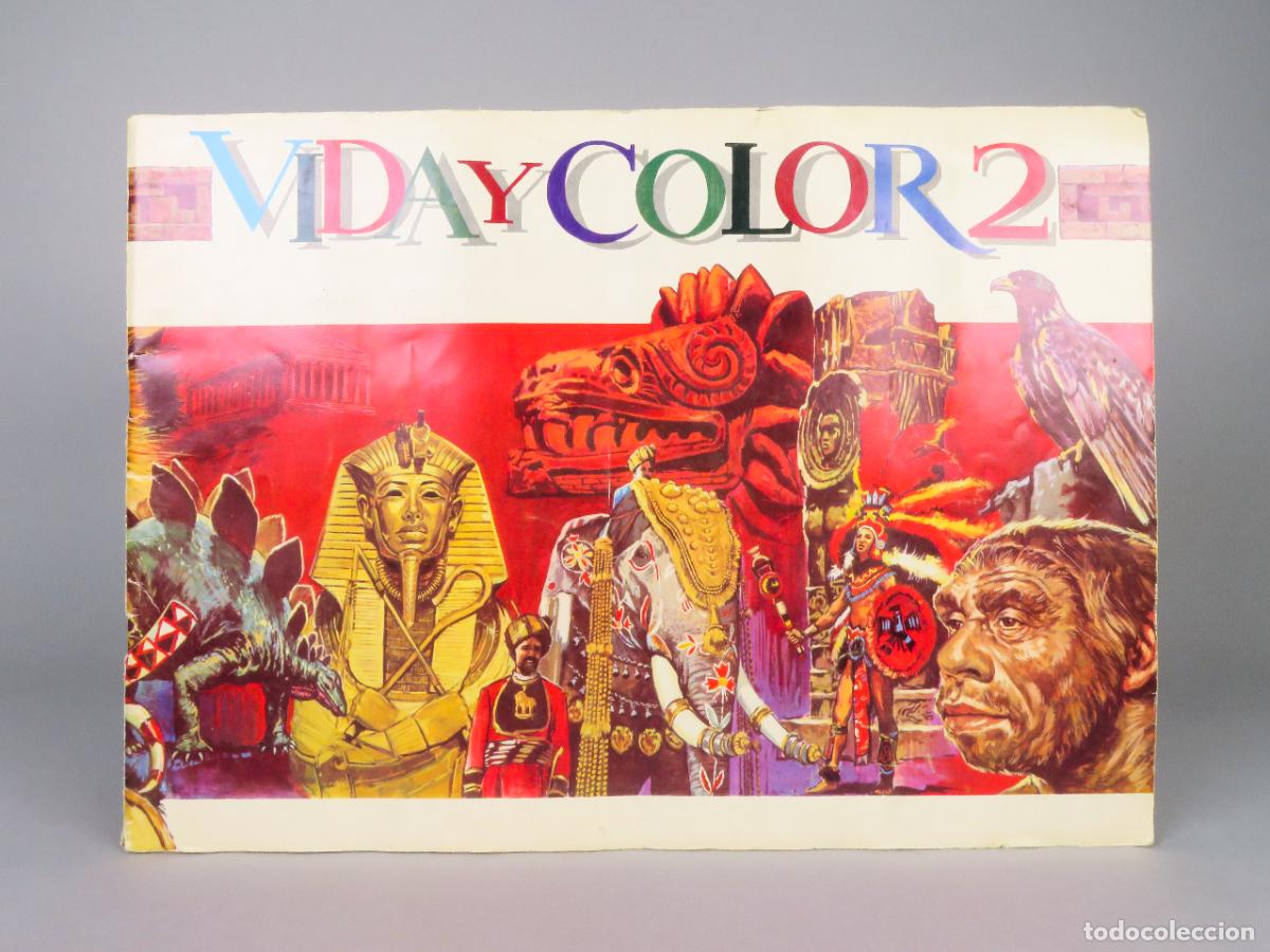 Coleccionismo &Aacute;lbum: Vida y Color 2 Albumes Espa&ntilde;oles SA 1969 &aacute;lbum completo 484 cromos